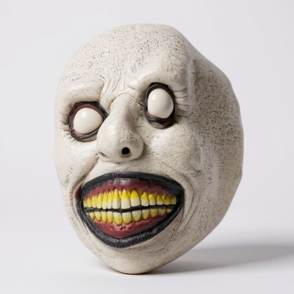 Horror Scary Exorcist Face Mask Demon Smile Halloween Cosplay Costume - Picture 1 of 4